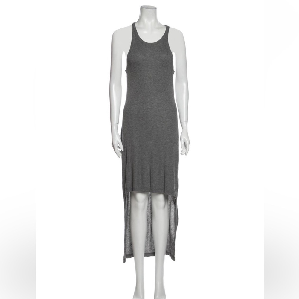 T by Alexander Wang scoop neck long dress